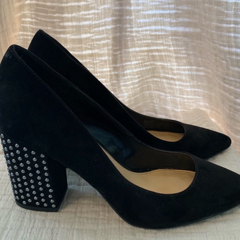 Jessica Simpson Block Studded Heels